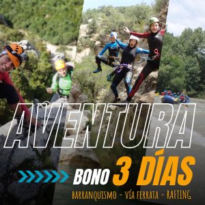 BONO REGALO Tres Actividades Nivel Iniciación Intermedio - 1 persona