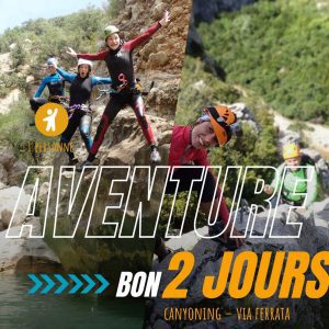 BON CADEAU Deux activités Niveau débutant/intermédiaire - 1 personne