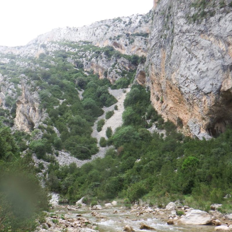 Barranco Gorgas Negras en Sierra de Guara