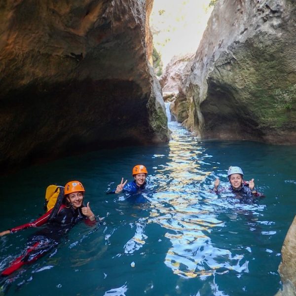 fotos del descenso barranco la Peonera (3)