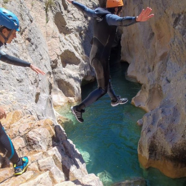 fotos del descenso barranco la Peonera (30)