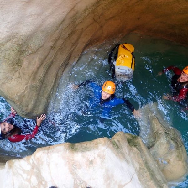 fotos del descenso barranco la Peonera (39)