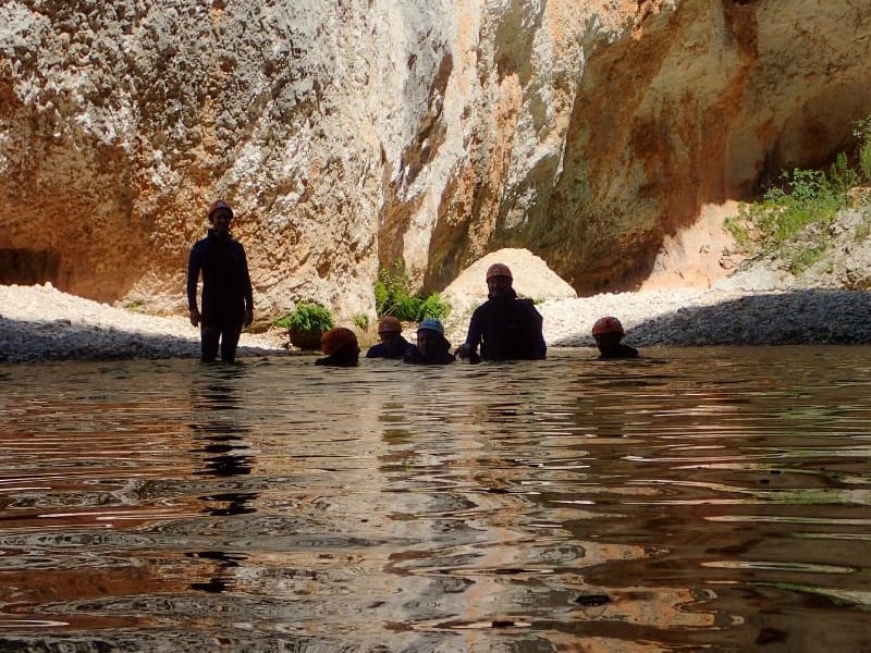 interior del barranco la peonera
